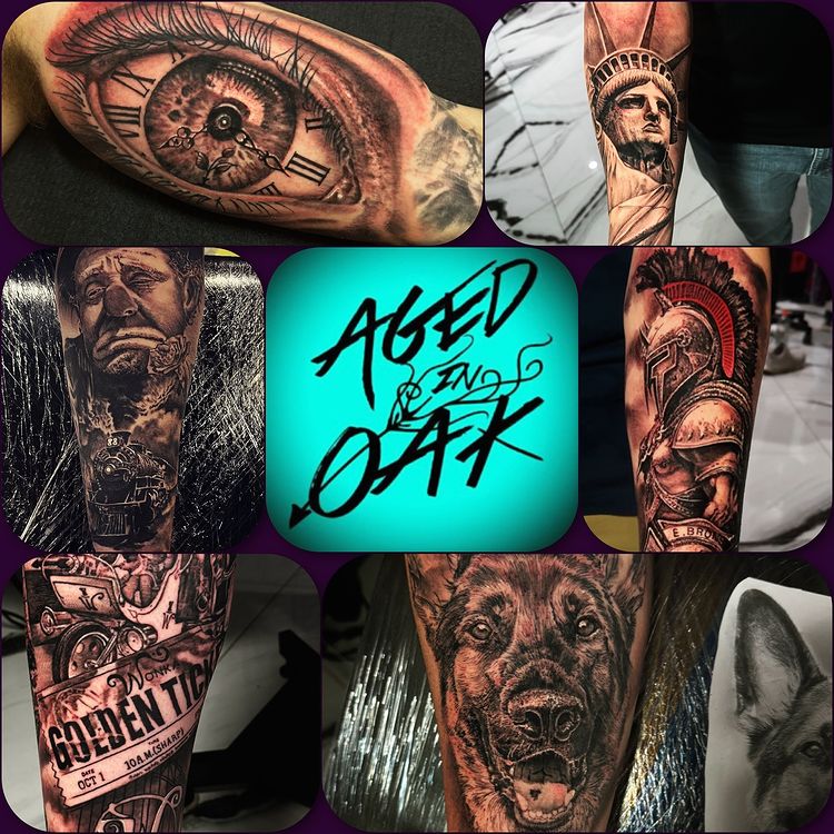 Tattoo by Joshua Fitch.